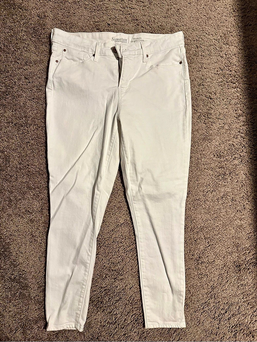Levi’s White Skinny Jeans Waist 31